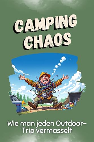 Camping-Chaos - Das perfekte Geschenk für Weihnachten und Geburtstag für Männer, Frauen und Teenager: Wie man jeden Outdoor-Trip vermasselt Camping-Chaos - Das perfekte Geschenk für Weihnachten und Geburtstag für Männer, Frauen und Teenager: Wie man jeden Outdoor-Trip vermasselt von FlipFlop