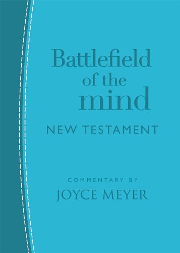 Battlefield of the Mind New Testament: Arcadia Blue LeatherLuxe®: Amplified Version