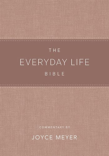 The Everyday Life Bible Blush LeatherLuxe®: The Power of God's Word for Everyday Living