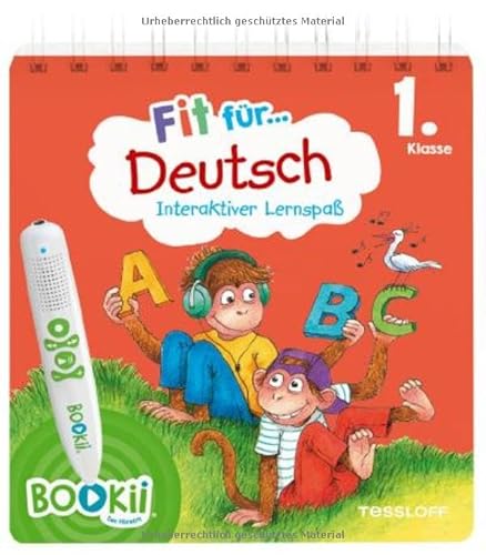 BOOKii Fit für Deutsch Interaktiver Lernspaß 1. Klasse von BOOKii