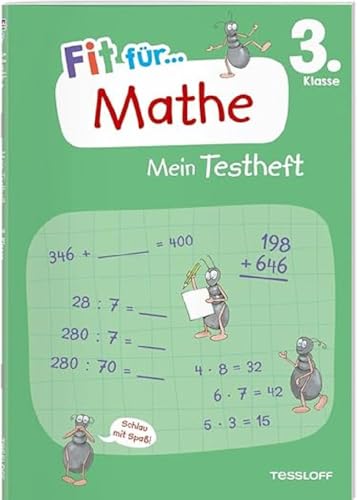 Fit für Mathe 3. Klasse. Mein Testheft / Fit für die Schule / 20 Test zum Lernstoff im Fach Mathe / Nach Notenschlüssel bewertet: Wissen testen im ... Geometrie (Fit für die Schule Mein Testheft)