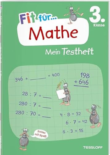 Fit für Mathe 3. Klasse. Mein Testheft / Fit für die Schule / 20 Test zum Lernstoff im Fach Mathe / Nach Notenschlüssel bewertet: Wissen testen im ... Geometrie (Fit für die Schule Mein Testheft) von Tessloff Verlag Ragnar Tessloff GmbH & Co. KG