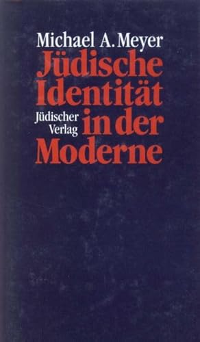 Jüdische Identität in der Moderne von Jüdischer Verlag im Suhrkamp Verlag