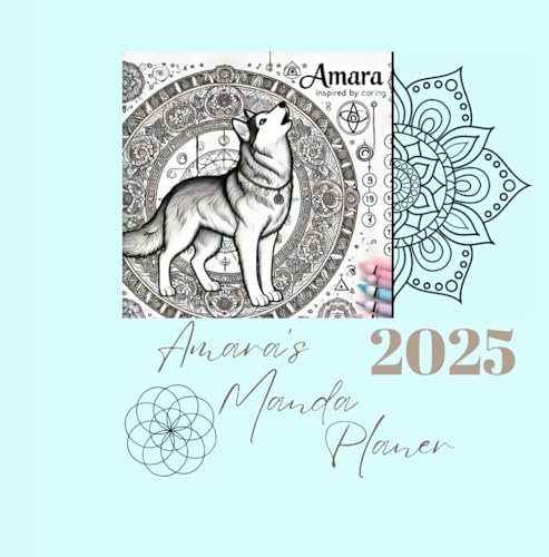 Amara's Mandala Planer 2025 von Independently published