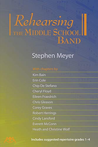 Rehearsing the Middle School Band