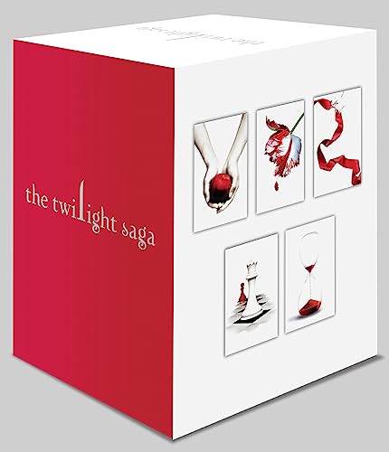 Twilight Saga 5 Book Set (White Cover), m. Buch, m. Buch, m. Buch, m. Buch, m. Buch, 5 Teile: Twilight; New Moon; Eclipse; Breaking Dawn; The Short Second Life of Bree Tanner