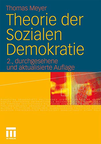 Theorie Der Sozialen Demokratie (German Edition) von VS Verlag für Sozialwissenschaften