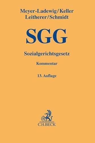 Sozialgerichtsgesetz: Kommentar (Gelbe Erläuterungsbücher)