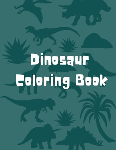 Dinsoaur Coloing Book for Kids: Ages 2-4: Fun Illustrations with Names of Dinosaurs: Great Starter Coloring Book for Little Ones von Independently published