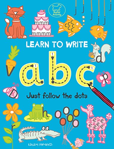 Learn to Write ABC: Just Follow the Dots (Buster Early Learning Preschool) von Buster Books