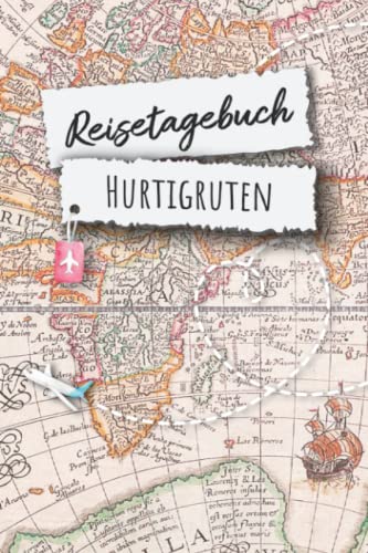 Reisetagebuch Hurtigruten: Hurtigruten Norwegen Urlaubstagebuch, Reise,Urlaubsreise Logbuch für 40 Reisetage für Reiseerinnerungen und ... Geschenk Notizbuch, Abschiedsgeschenk
