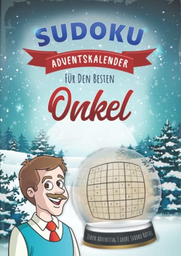 Sudoku Adventskalender für Onkel: Weihnachtlicher Advents Kalender mit Rätsel Sudokus für jeden Adventstag drei große Sudoku Puzzle mit drei ... Rätselblock & Rätselheft inkl. Lösung Sudoku Adventskalender für Onkel: Weihnachtlicher Advents Kalender mit Rätsel Sudokus für jeden Adventstag drei große Sudoku Puzzle mit drei ... Rätselblock & Rätselheft inkl. Lösung