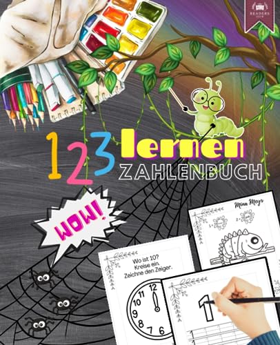 123 lernen - Zahlenbuch (Abenteuer lernen - 123 und ABC, Band 3)