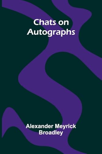 Chats on Autographs von Alpha Edition