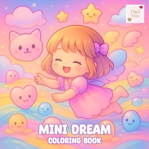 Mini Dream Coloring Book: A Soft Journey into Tiny Imaginative Scenes von Independently published