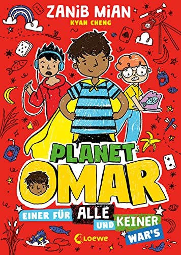 Planet Omar (Band 4) - Einer für alle und keiner war's: Lustiger Comic-Roman für Kinder ab 8 Jahren von LOEWE