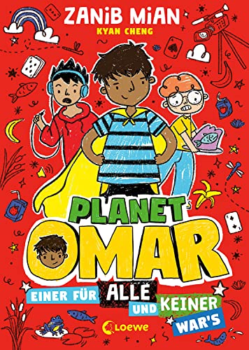Planet Omar (Band 4) - Einer für alle und keiner war's: Lustiger Comic-Roman für Kinder ab 8 Jahren