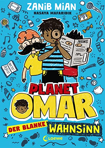 Planet Omar (Band 2) - Der blanke Wahnsinn: Lustiger Comic-Roman für Jungen und Mädchen ab 8 Jahre