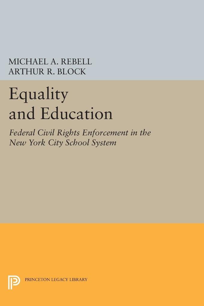 Equality and Education von Princeton University Press