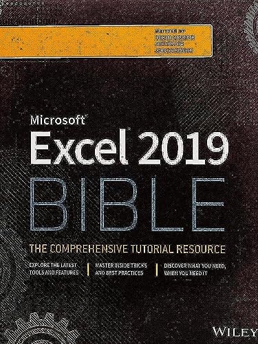 Excel 2019 Bible von Wiley