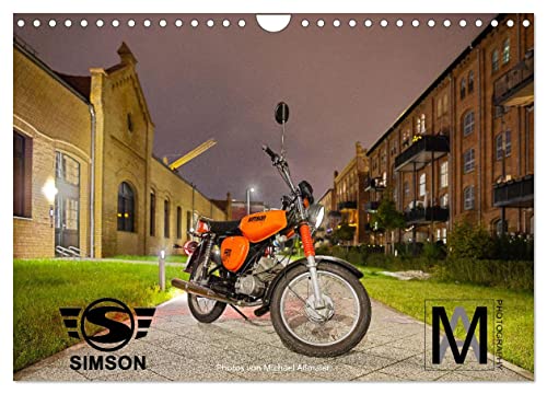 Simson S51c (Wandkalender 2024 DIN A4 quer), CALVENDO Monatskalender
