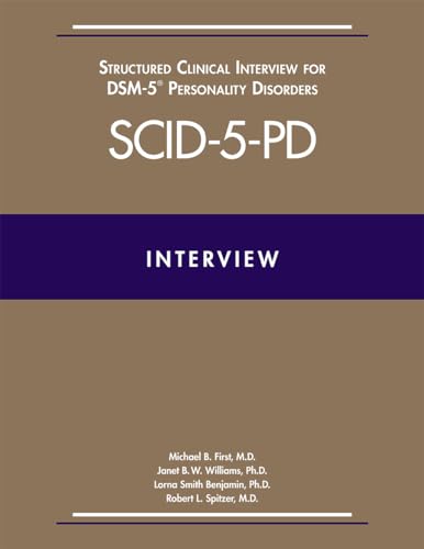 User's Guide for the Structured Clinical Interview for DSM-5 (R) Disorders -- Clinician Version (SCID-5-CV)