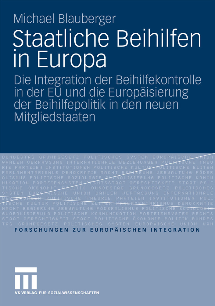 Staatliche Beihilfen in Europa von VS Verlag für Sozialwissenschaften