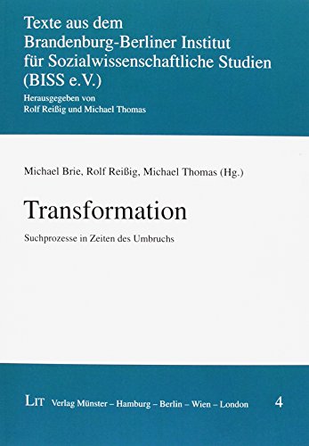 Transformation: Suchprozesse in Zeiten des Umbruchs von LIT Verlag
