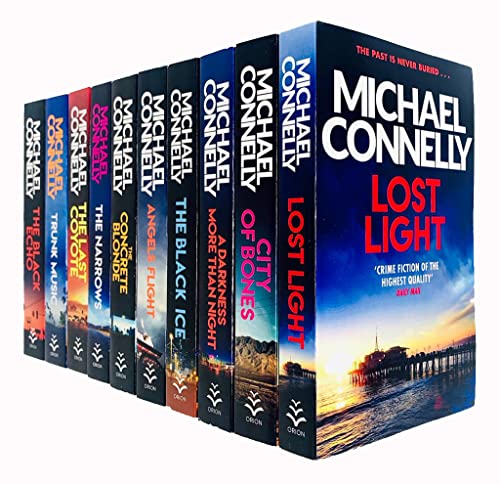 Michael Connelly Harry Bosch Series 10 Books Collection Set