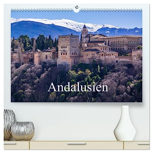 Andalusien (hochwertiger Premium Wandkalender 2025 DIN A2 quer), Kunstdruck in Hochglanz von CALVENDO