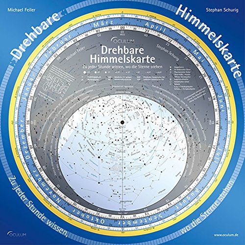 Drehbare Himmelskarte: Zu jeder Stunde wissen, wo die Sterne stehen