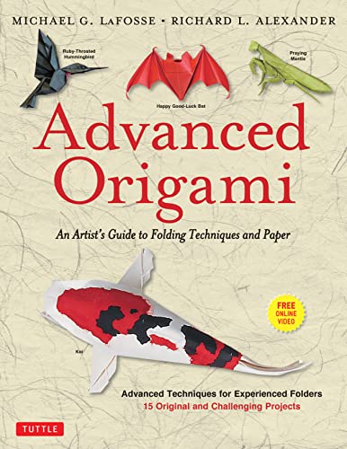 Advanced Origami: An Artist's Guide to Folding Techniques and Paper (Includes New DVD): An Artist's Guide to Folding Techniques and Paper: Origami ... Projects: Instructional Videos Included