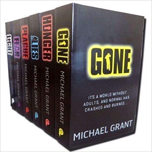 michael grant gone series 6 books collection set (fear, plague, lies, hunger, gone, light)