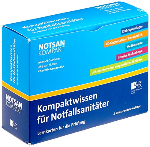 Kompaktwissen für Notfallsanitäter: Lernkarten für die Prüfung