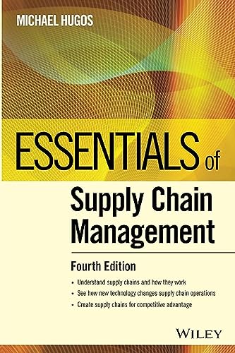 Essentials of Supply Chain Management von Wiley