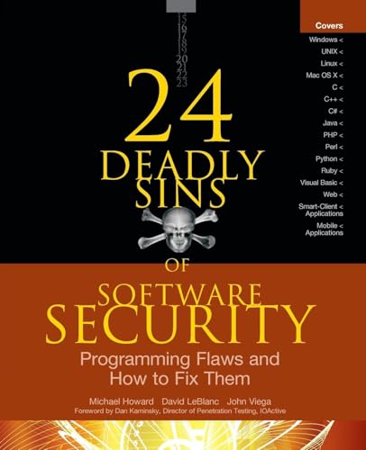 24 Deadly Sins of Software Security: Programming Flaws and How to Fix Them