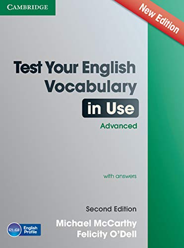 Test Your English Vocabulary in Use Advanced with Answers von Cambridge University Press