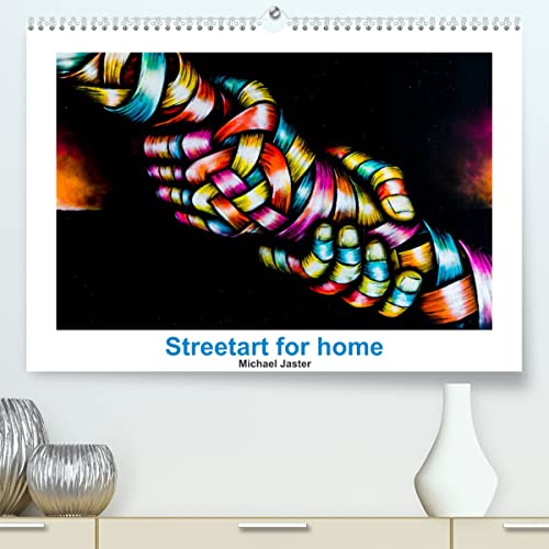 Streetart for home Michael Jaster (hochwertiger Premium Wandkalender 2024 DIN A2 quer), Kunstdruck in Hochglanz