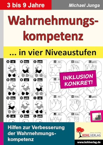 Wahrnehmungskompetenz: ... in vier Niveaustufen von Kohl Verlag