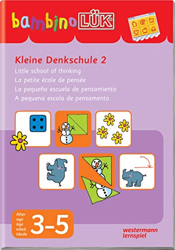 bambinoLÜK: 3/4/5 Jahre Kleine Denkschule 2 (bambinoLÜK-Übungshefte: Kindergarten) von LÜK