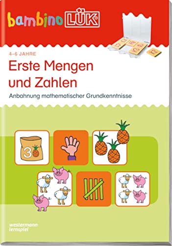 bambinoLÜK: 4/5/6 Jahre - Vorschule Erste Mengen und Zahlen (bambinoLÜK-Übungshefte: Vorschule) von Georg Westermann Verlag