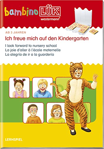 bambinoLÜK-System: bambinoLÜK: Ich freue mich auf den Kindergarten 1: ab 3 Jahren (bambinoLÜK-Übungshefte: Kindergarten)