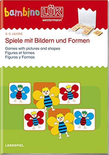 bambinoLÜK: 3/4/5 Jahre Spiele mit Bildern und Formen 1 (bambinoLÜK-Übungshefte: Kindergarten)