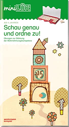 miniLÜK: Kindergarten/Vorschule Schau genau und ordne zu! (miniLÜK-Übungshefte: Kindergarten)