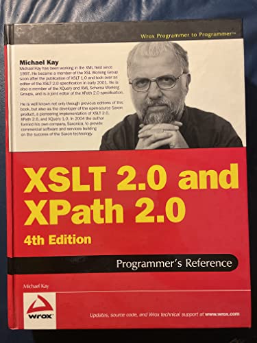 XSLT 2.0 and XPath 2.0 Programmer's Reference