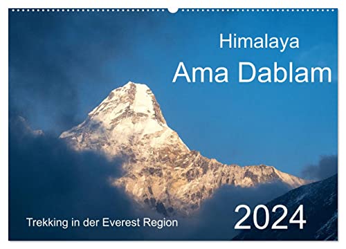 Himalaya Ama Dablam (Wandkalender 2024 DIN A2 quer), CALVENDO Monatskalender
