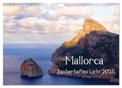 Mallorca Zauberhaftes Licht (Wandkalender 2025 DIN A4 quer), CALVENDO Monatskalender