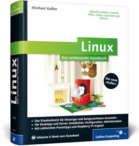 Linux: Das umfassende Handbuch (inkl. E-Book) (Galileo Computing)