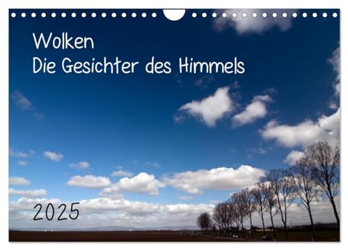 Wolken - Die Gesichter des Himmels (Wandkalender 2025 DIN A4 quer), CALVENDO Monatskalender von CALVENDO