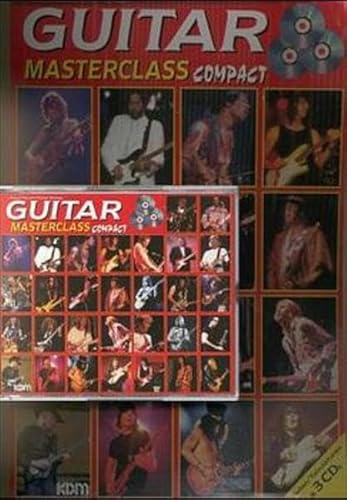 Guitar Masterclass Compact: Play In The Style of the Guitar Masters (Buch & 3 CD's)